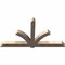 Ekena Millwork Redmond Smooth Timber Gable Bracket, Douglas Fir, 96"W x 52"H x 5 1/2"D x 5 1/2"F, 13/12 Pitch GBW096X52X0606RED00SDF - alternate 5